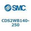 CDS2WB140-250 標準形エアシリンダ(角形カバー) CDS2WB SMC 53442487