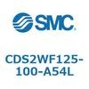 CDS1WF125-100-A54L 標準形エアシリンダ(角形カバー) CDS2WF SMC 53442584