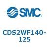 CDS2WF140-125 標準形エアシリンダ(角形カバー) CDS2WF SMC 53442821