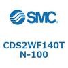 CDS2WF140TN-100 標準形エアシリンダ(角形カバー) CDS2WF SMC 53442977