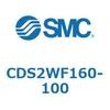 CDS2WF160-100 標準形エアシリンダ(角形カバー) CDS2WF SMC 53442986