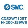 CDS2WT125TN-200-J59WS 標準形エアシリンダ(角形カバー) CDS2WT SMC 53443451