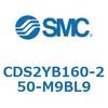 CDS2YB160-250-M9BL9 標準形エアシリンダ(角形カバー) CDS2YB SMC 53443704