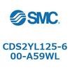 CDS2YL125-600-A59WL 標準形エアシリンダ(角形カバー) CDS2YL SMC 53444885