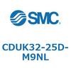 CDUK32-25D-M9NL フリーマウントシリンダ  CDUK32 SMC 53470444