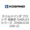 DABL63X100-2 �X�����V�����_ �u���b�N �����` DABL63�V���[�Y �R�K�l�C 53487525