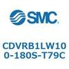 バルブ付エアシリンダ CDVRB1LW SMC