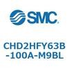 CHD2HFY63B-100A-M9BL JIS規格準拠油圧シリンダ/複動：片ロッド(14MPa) オートスイッチ付 SMC 53657965