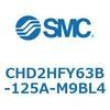 CHD2HFY63B-125A-M9BL4 JIS規格準拠油圧シリンダ/複動：片ロッド(14MPa) オートスイッチ付 SMC 53658044