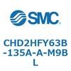 CHD2HFY63B-135A-A-M9BL JIS規格準拠油圧シリンダ/複動：片ロッド(14MPa) オートスイッチ付 SMC 53658096