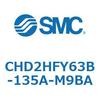 CHD2HFY63B-135A-M9BA JIS規格準拠油圧シリンダ/複動：片ロッド(14MPa) オートスイッチ付 SMC 53658114