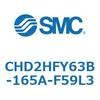 CHD2HFY63B-165A-F59L3 JIS規格準拠油圧シリンダ/複動：片ロッド(14MPa) オートスイッチ付 SMC 53658202