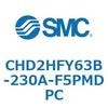 CHD2HFY63B-230A-F5PMDPC JIS規格準拠油圧シリンダ/複動：片ロッド(14MPa) オートスイッチ付 SMC 53658351