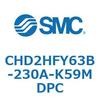 CHD2HFY63B-230A-K59MDPC JIS規格準拠油圧シリンダ/複動：片ロッド(14MPa) オートスイッチ付 SMC 53658367