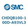 CHDQB100-100D-A93VL3 薄形油圧シリンダ/複動：片ロッド(3.5MPa) オートスイッチ付 CHDQB1 SMC 53692326