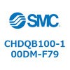 CHDQB100-100DM-F79 薄形油圧シリンダ/複動：片ロッド(3.5MPa) オートスイッチ付 CHDQB1 SMC 53692344