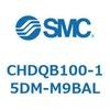 CHDQB100-15DM-M9BAL 薄形油圧シリンダ/複動：片ロッド(3.5MPa) オートスイッチ付 CHDQB1 SMC 53692423