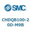 CHDQB100-20D-M9B 薄形油圧シリンダ/複動：片ロッド(3.5MPa) オートスイッチ付 CHDQB1 SMC 53692432