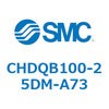 CHDQB100-25DM-A73 薄形油圧シリンダ/複動：片ロッド(3.5MPa) オートスイッチ付 CHDQB1 SMC 53692457