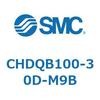 CHDQB100-30D-M9B 薄形油圧シリンダ/複動：片ロッド(3.5MPa) オートスイッチ付 CHDQB1 SMC 53692475