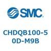 CHDQB100-50D-M9B 薄形油圧シリンダ/複動：片ロッド(3.5MPa) オートスイッチ付 CHDQB1 SMC 53692527