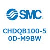 CHDQB100-50D-M9BW 薄形油圧シリンダ/複動：片ロッド(3.5MPa) オートスイッチ付 CHDQB1 SMC 53692554