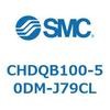 CHDQB100-50DM-J79CL 薄形油圧シリンダ/複動：片ロッド(3.5MPa) オートスイッチ付 CHDQB1 SMC 53692572