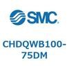 CHDQWB100-75DM ���`�����V�����_/�����F�Ѓ��b�h(3.5MPa) �I�[�g�X�C�b�`�t CHDQW SMC 53697244