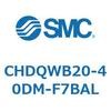 CHDQWB20-40DM-F7BAL 薄形油圧シリンダ/複動：片ロッド(3.5MPa) オートスイッチ付 CHDQW SMC 53697305