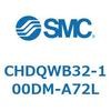 CHDQWB32-100DM-A72L ���`�����V�����_/�����F�Ѓ��b�h(3.5MPa) �I�[�g�X�C�b�`�t CHDQW SMC 53697323