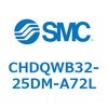 CHDQWB32-25DM-A72L ���`�����V�����_/�����F�Ѓ��b�h(3.5MPa) �I�[�g�X�C�b�`�t CHDQW SMC 53697366