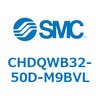 CHDQWB32-50D-M9BVL ���`�����V�����_/�����F�Ѓ��b�h(3.5MPa) �I�[�g�X�C�b�`�t CHDQW SMC 53697427