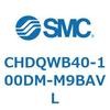 CHDQWB40-100DM-M9BAVL ���`�����V�����_/�����F�Ѓ��b�h(3.5MPa) �I�[�g�X�C�b�`�t CHDQW SMC 53697524