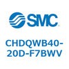 CHDQWB40-20D-F7BWV ���`�����V�����_/�����F�Ѓ��b�h(3.5MPa) �I�[�g�X�C�b�`�t CHDQW SMC 53697585
