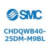 CHDQWB40-25DM-M9BL ���`�����V�����_/�����F�Ѓ��b�h(3.5MPa) �I�[�g�X�C�b�`�t CHDQW SMC 53697594