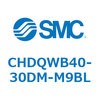 CHDQWB40-30DM-M9BL ���`�����V�����_/�����F�Ѓ��b�h(3.5MPa) �I�[�g�X�C�b�`�t CHDQW SMC 53697612
