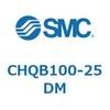 CHQB100-25DM 薄形油圧シリンダ/複動：片ロッド(3.5MPa) CHQB1 SMC 53709643