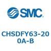 CHSDFY63-200A-B ISO規格準拠油圧シリンダ(10MPa) CHSDF SMC 53710325