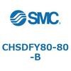 CHSDFY80-80-B ISO規格準拠油圧シリンダ(10MPa) CHSDF SMC 53710404
