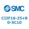 CJ2F16-25+80-XC10 �W���`�G�A�V�����_(�ی`) CJ2F1 SMC 53713746