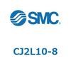 CJ2L10-8 標準形エアシリンダ(丸形) CJ2L1 SMC 53714665