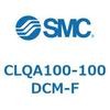CLQA100-100DCM-F ロック付薄形シリンダ CLQA1 SMC 53829666