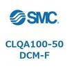 CLQA100-50DCM-F ロック付薄形シリンダ CLQA1 SMC 53829702