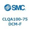 CLQA100-75DCM-F ロック付薄形シリンダ CLQA1 SMC 53829727