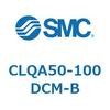 CLQA50-100DCM-B ロック付薄形シリンダ CLQA5 SMC 53830016