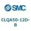 CLQA50-12D-B ロック付薄形シリンダ CLQA5 SMC 53830025