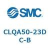 CLQA50-23DC-B ロック付薄形シリンダ CLQA5 SMC 53830077