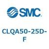 CLQA50-25D-F ロック付薄形シリンダ CLQA5 SMC 53830113