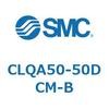 CLQA50-50DCM-B ロック付薄形シリンダ CLQA5 SMC 53830174