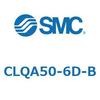 CLQA50-6D-B ロック付薄形シリンダ CLQA5 SMC 53830183